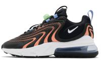 Nike Air Max 270 Low Топ Амортизирующие кроссовки для бега на длинные дистанции Женские Черные Розовые