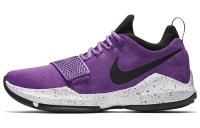 Nike PG 1 EP 'Яркий Фиолетовый' Нескользящие Легкие Низкие Баскетбольные Кроссовки для Игры Мужские Фиолетовые Белые