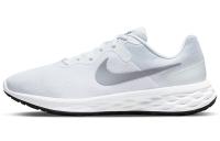 Nike REVOLUTION 6 Low Топ Повседневные Беговые Кроссовки Мужские Белые Серые