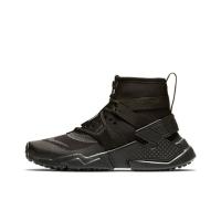 Nike Huarache Gripp противоскользящие устойчивые к истиранию высокие беговые кроссовки для женщин черные