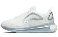 Nike Air Max 720 Ткань Низкие Беговые Кроссовки Женские Серебристо-Белые