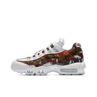 Nike Air Max 95 Ткань Низкие Кроссовки для Бега с Воздушной Подушкой Унисекс Белый Черный Синий Фиолетовый Коричневый