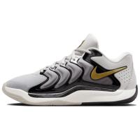 Nike KD 17 Противоскользящие устойчивые к истиранию низкие баскетбольные кроссовки унисекс серый черный