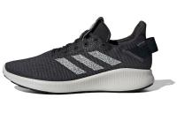 Adidas SenseBounce+ Нескользящие Легкие Низкие Повседневные Беговые Кроссовки Женские Черные Серые