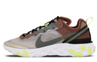 Nike React Element 87 Сетка Текстиль Синтетическая кожа Амортизация Противоскользящий Устойчивый к истиранию Легкий
