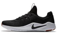 Nike Free TR V8 Нескользящие Легкие Низкие Кроссовки для Тренировок Мужские Черно-Белые