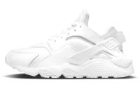 Nike Air Huarache Сетка Текстиль Кожа Низкие Повседневные Городские Кроссовки для Бега Женские Белые