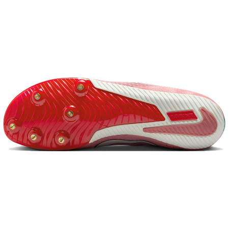 Nike ZOOM RIVAL SPRINT Износостойкий и Легкий Низкий Топ Спринт Беговые кроссовки Мужские Красные