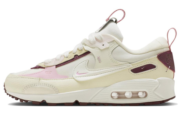 Nike Air MAX 90 Low Топ Повседневная обувь Женская Белая