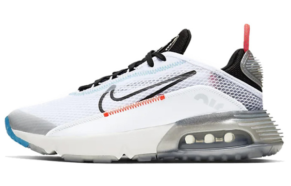 Nike Air Max 2090 Комфортные Низкие Повседневные Беговые Кроссовки Женские Белые