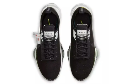 Nike Air Zoom Тип Abrasion Resistant Низкий Топ Повседневная Обувь Мужская Угольно-Черный