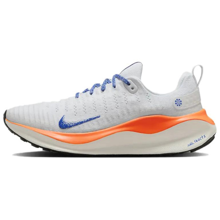 Nike InfinityRN Водонепроницаемые низкие повседневные беговые кроссовки для женщин белые оранжевые синие