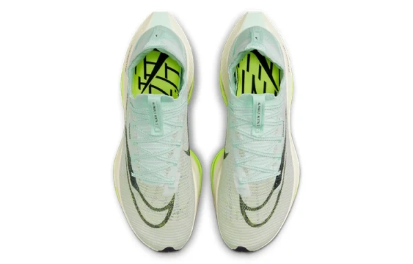 Nike Air Zoom Alphafly Next% 2 Ткань Противоскользящая Дышащая и Упругая Низкий Верх с Карбоновой Плиты