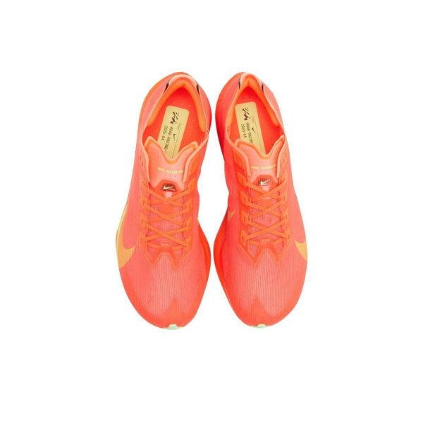 Nike Zoom VaporFly Next 4% Амортизация Устойчивые к истиранию Низкие Кроссовки для бега Унисекс Красные
