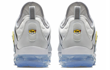 Nike Air Vapormax Plus Ткань Легкий Низкий Беговые кроссовки Унисекс Серый Белый