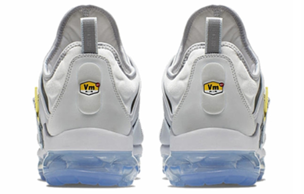 Nike Air Vapormax Plus Ткань Легкий Низкий Беговые кроссовки Унисекс Серый Белый