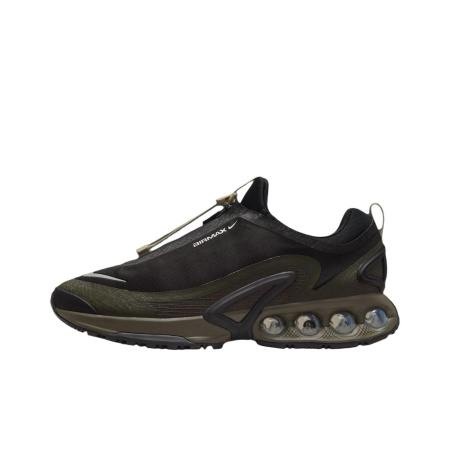 Nike Air Max DN Резина Повседневные Беговые Кроссовки Унисекс Черный Зеленый