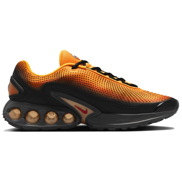 Nike Air Max DN Амортизация Износостойкие Низкие Кроссовки для Бега Унисекс Оранжевые Черные