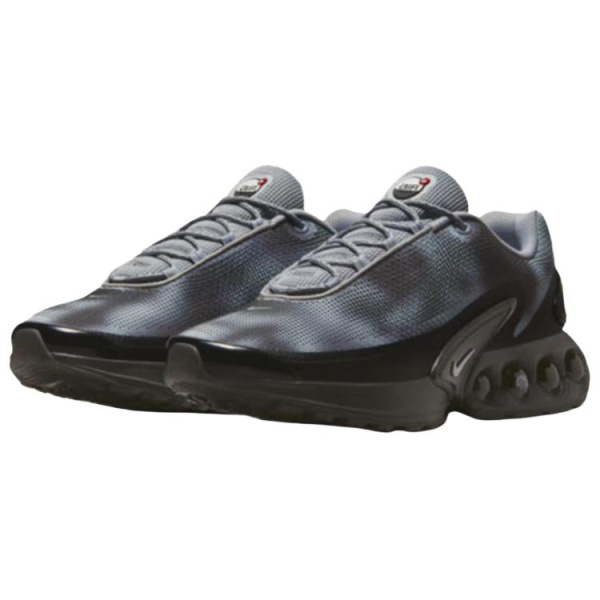 Nike Air Max DN Износостойкие Дышащие Низкие Беговые кроссовки Мужские Черные Серые