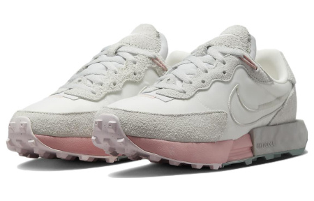 Nike Fontanka Waffle Удобные Низкие Повседневные Беговые Кроссовки Женские Серые