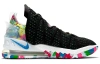 Nike Lebron 18 Low Топ Баскетбольные кроссовки Унисекс Черный Белый Розовый Азиатская версия