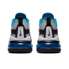 Nike Air Max 270 Ткань Низкие Повседневные Беговые Кроссовки Мужские Синие Белые Черные