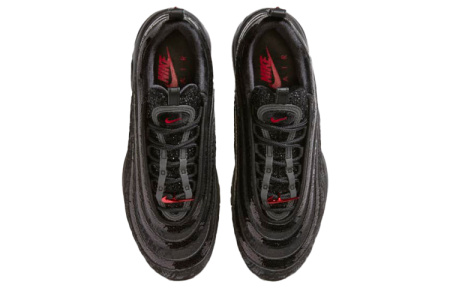 Nike Air Max 97 Сетка Текстиль Синтетическая кожа Низкий верх Воздушная подушка Повседневные беговые кроссовки Женские