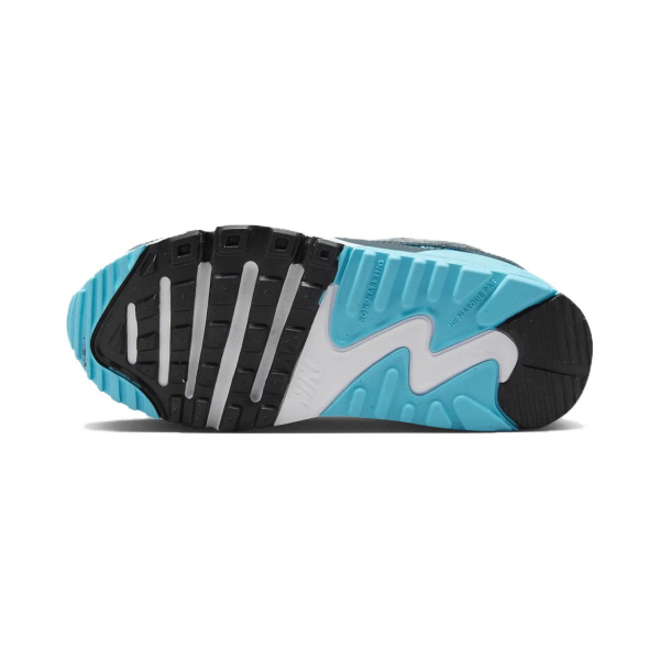 Nike Air Max 90 Устойчивые к истиранию Легкие Амортизирующие Низкие Кроссовки для Беговых Занятий для Детей