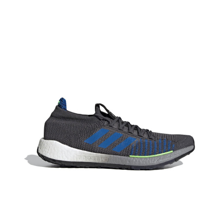 Adidas PulseBOOST Ткань Дышащий Низкий Топ Беговые кроссовки Мужские Серые