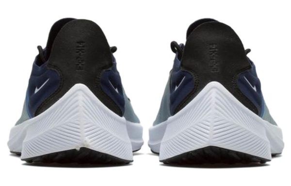 Nike EXP X14 Амортизация Противоскользящие Низкие Беговые Кроссовки Мужские Синие