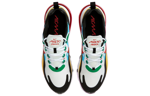 Nike Air Max 270 Амортизация Низкий Топ Повседневные Беговые Кроссовки Мужские Многоцветные