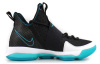 Nike Lebron 14 Удобные Противоскользящие Легкие Низкие Баскетбольные Кроссовки для Игры Мужские Черные Синие