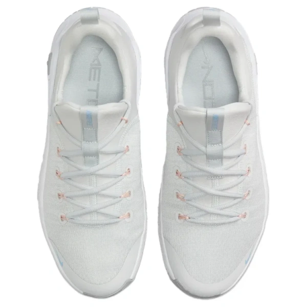 Nike Free Metcon 6 Противоскользящие Устойчивые к истиранию Низкие Повседневные Беговые Кроссовки Женские Серый Белый