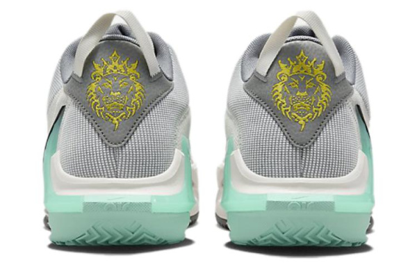 Nike Lebron 7 Low Топ Баскетбольные кроссовки Унисекс Серый Зеленый