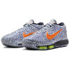 Nike GT Hustle 3 Low Баскетбольные кроссовки Унисекс Белый Синий Азиатская версия
