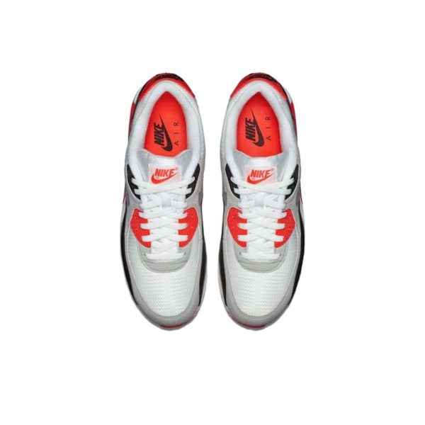 Nike Air Max 90 Low Беговые кроссовки Мужские Красный Черный Серый В 2015