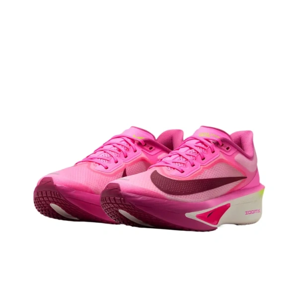 Nike Zoom Fly 6 Low Топ ZoomX Пена Сочетание с Углеродным Волоконной Плате Женский Беговые Кроссовки Розовый