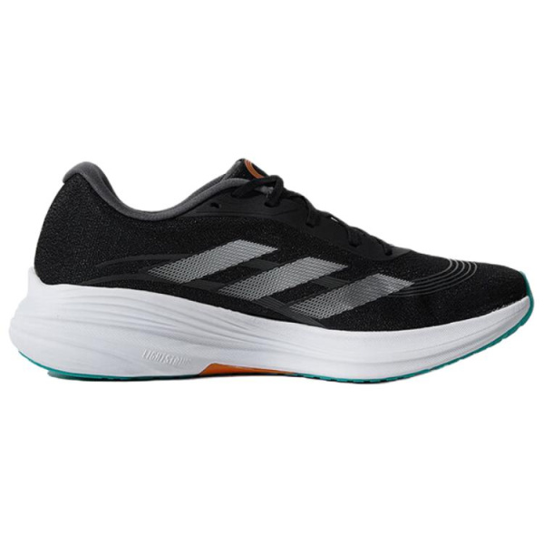 Adidas ETHER LITE Ткань Амортизация Устойчивость к истиранию Дышащие Беговые кроссовки Унисекс Черные