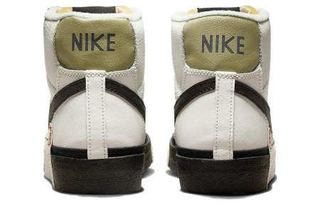 Nike Blazer Mid Скейтборд Кроссовки Мужские Белый Черный