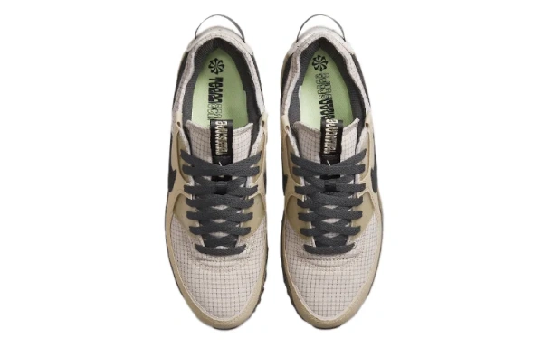 Nike Air Max 90 Low Топ Амортизирующие Повседневные Беговые Кроссовки Унисекс Хаки Перерабатываемый Материал