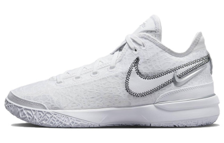 Nike LeBron NXXT Gen Zoom LeBron NXXT Gen Low Топ Баскетбольные кроссовки для игры Мужской Белый черный Азиатская версия
