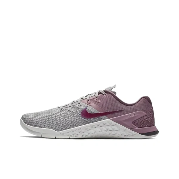 Nike Metcon 4 Нескользящие Легкие Низкие Кроссовки для Тренировок Женские Фиолетово-Серые