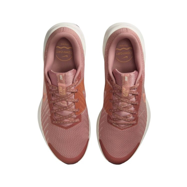 Nike RUN DEFY Устойчивые к истиранию Низкие Повседневные Беговые Кроссовки Женские Розовые