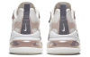 Nike Air Max 270 Устойчивые к истиранию Низкие Повседневные Беговые Кроссовки Женские Серебристо-Розовые
