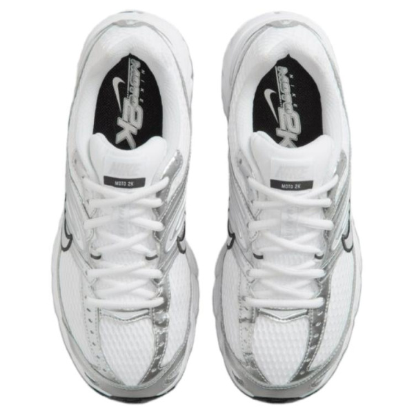 Nike Air Max Moto 2K Устойчивая к истиранию Низкая Повседневная Обувь Женская Белая