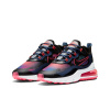 Nike Air Max 270 Ткань Низкие Кроссовки для Бега с Воздушной Подушкой Женские Синие Розовые