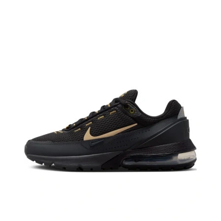 Nike Air Max Impulse Устойчивая к истиранию Низкая повседневная обувь Мужская Черная