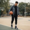 Nike Lebron 17 MID Топ Баскетбольные кроссовки Мужские Темно-серые