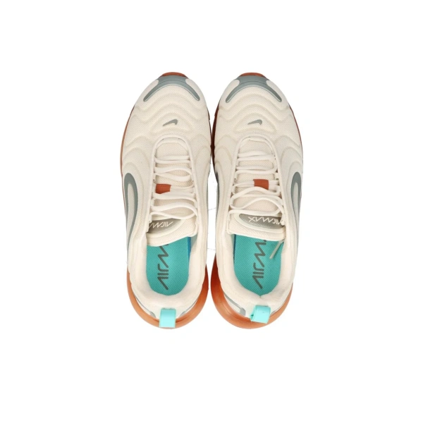 Nike Air Max 720 Ткань Низкий Верх Амортизирующие Повседневные Беговые Кроссовки Женские Асфальтовый Серый