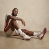 Nike LeBron NXXT Gen Противоскользящие Устойчивые к истиранию Низкие Баскетбольные кроссовки Унисекс Бежево-красные